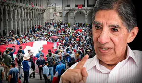 Avelino Guillén: “El Ejecutivo calificó a las protestas legítimas como accionar terrorista”