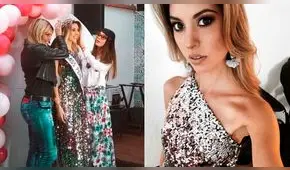 Jessica Newton coronó a Mikella Callegari, la bella hija de Fiorella Rodríguez