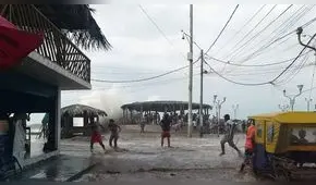 Así quedaron balnearios luego del oleaje anómalo en playa de Máncora [FOTOS Y VIDEO]