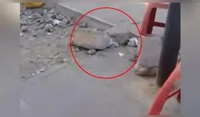 San Luis: peatones se quejan por veredas en mal estado [VIDEO]