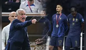 Deschamps apuntó contra sus jugadores tras perder la final del Mundial: “No estaban al nivel”