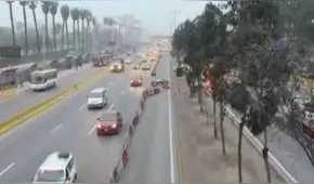 Conos que marcaban el carril exclusivo de los Juegos Panamericanos no han sido retirados