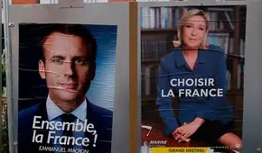 Francia elige mañana entre Emmanuel Macron y Marine Le Pen
