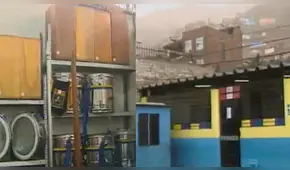 El Agustino: ingresan por el techo de colegio y roban instrumentos musicales [VIDEO]