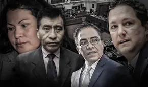 Ética: Pleno discutirá suspensión de Salaverry, Vieira, Ponce y Mamani este 3 de setiembre