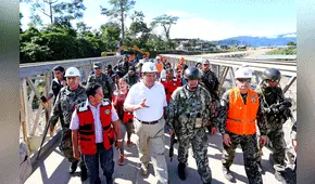 Instalan 26 puentes modulares en el VRAEM para impulsar el desarrollo y la pacificación