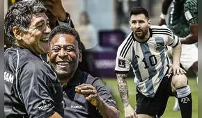 ¿Qué dijeron Maradona y Pelé la vez que olvidaron apagar sus micros y criticaron a Messi?
