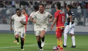 ¡Volvió a ganar! Universitario venció por 1-0 a Sport Huancayo en el Torneo Clausura 2018 [RESUMEN]