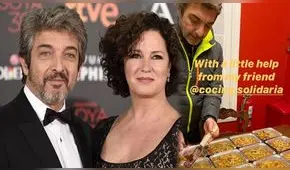 Ricardo Darín cocina un guiso para personas que viven en la calle [VIDEO]