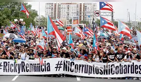 Puerto Rico baila y protesta contra su gobernador