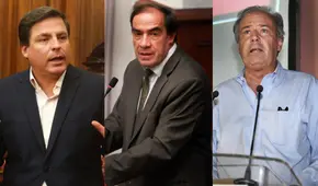 Acción Popular: Alfredo Barnechea, Yonhy Lescano y Edmundo del Águila serán los precandidatos para el 2021