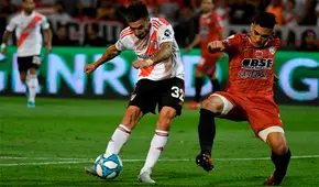 River vs. Central Córdoba: Ignacio Scocco abrió el marcador en la final de la Copa Argentina