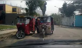 Chaclacayo: denuncian paraderos informales de mototaxis