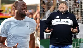 Maradona y su refuerzo estrella para Gimnasia: “Quería traer a Usain Bolt, pero no me lo venden”