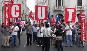 CUT en desacuerdo con salarios mínimos diferenciados planteado por el sector privado