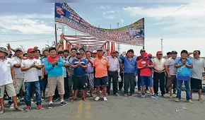 Piura: 5 mil pescadores acatan paro y piden destituir a ministro