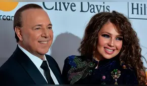 Thalía y Tommy Mottola acaban con los rumores de su separación con publicación