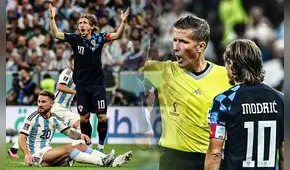 Luka Modric arremete contra el árbitro tras ser eliminado por Argentina: “Es un desastre”