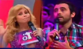 El día que Diego Dibós encaró a Gisela Valcárcel en vivo en “Operación triunfo”