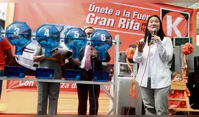 Reátegui reveló que Keiko Fujimori y su cúpula fabricaron fuji-rifa de S/ 2 mllns