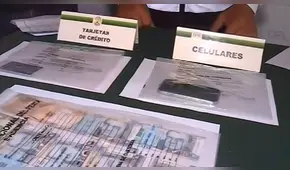 Capturan a delincuentes que intentaron retirar 46 000 soles con tarjeta adicional [VIDEO]