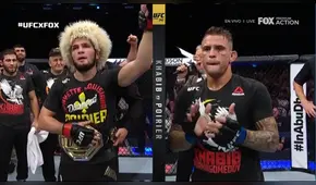 UFC 242: Khabib Nurmagomedov rinde a Dustin Poirier y es campeón absoluto
