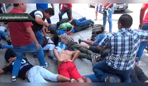 El Agustino: capturan a delincuentes armados minutos antes de que cometan un robo [VIDEO]
