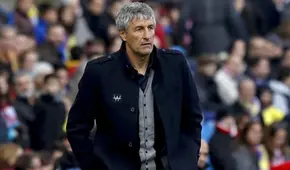 ¡Es oficial! FC Barcelona anunció la salida de Quique Setién