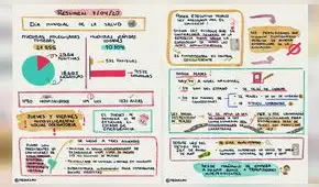 Claudia Calderón, la ilustradora que resume los mensajes a la nación Claudia Calderón, la ilustradora que resume los mensajes a la nación