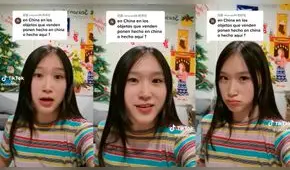 Preguntan a tiktoker china si productos de su país dicen “hechos aquí” y su respuesta es viral