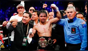 Manny Pacquiao venció a Adrien Broner con una gran muestra de boxeo técnico [VIDEO]