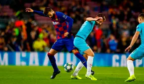 Barcelona igualó sin goles ante Slavia Praga y sigue líder del Grupo F de la Champions League [VIDEO]