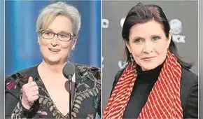 Star Wars: Piden que Meryl Streep sustituya a Carrie Fisher