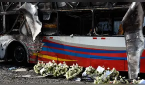 Sajy Bus afirma que incendio fue provocado por mafias que cobran cupos [VIDEO]  