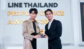 Bright y Win ganaron como Mejor pareja del año en LINE Thai People’s Choice Awards 2020
