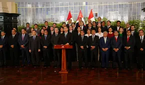 Gobernadores regionales apoyan cuestión de confianza de Martín Vizcarra