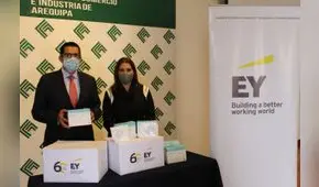 Cámara de Comercio y empresas de Arequipa donan alimentos para comedores populares