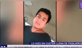 Cercado de Lima: mujer enfrenta a sujeto que realizaba actos obscenos [VIDEO]