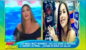 Milett Figueroa dice que tiene talento y Tilsa Lozano la imita de esta manera [VIDEO] 