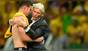 El conmovedor mensaje de despedida de James a Pékerman [FOTO]