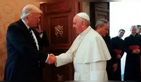 Donald Trump y papa Francisco hablaron sobre "aliviar el sufrimiento" de Venezuela