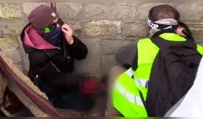 Francia: un hombre pierde la mano durante protestas de ‘chalecos amarillos’