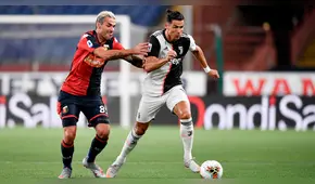 Con golazo de Cristiano Ronaldo, Juventus derrotó 3-1 al Genoa por la Serie A [RESUMEN]