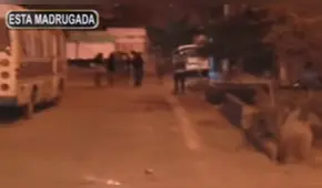 El Agustino: balean a hombre que se resistió al robo de su vehículo [VIDEO]