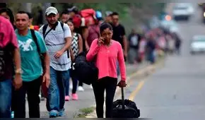 Caravana Migrante: nuevo grupo de hondureños se dirige a EE.UU. 