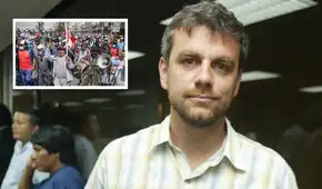 Fabrizio Aguilar critica el poco respaldo de Lima a las protestas: “Qué pena das, limeño”