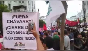 Mira a los exministros que están presenten en la marcha en contra de Pedro Chávarry [VIDEO Y FOTOS]