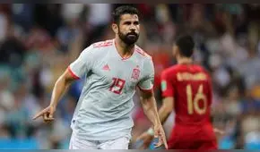 España vs Irán: Diego Costa, con mucha fortuna, pone el 1-0 por Rusia 2018 [VIDEO]