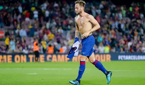 ¡De mal en peor! Rakitic se quedó sin transporte en Barcelona y regreso a casa caminando