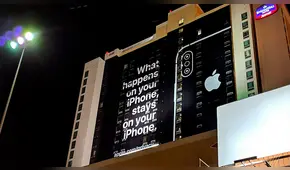 Apple trolea al CES 2019 con pintoresca publicidad en Las Vegas